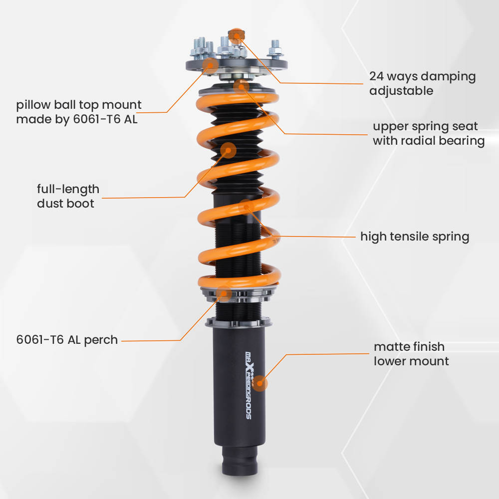 KW Variant 1 Coilover Kit - 2003-2007 Honda Accord Sedan main image 1